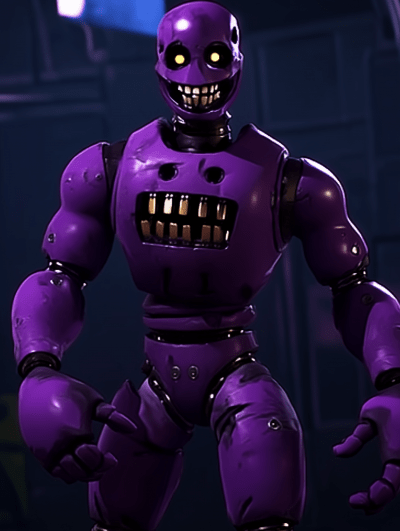 Big Purple Animatronic Character Design