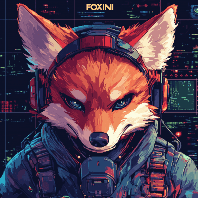 Pixelated Foxini Face