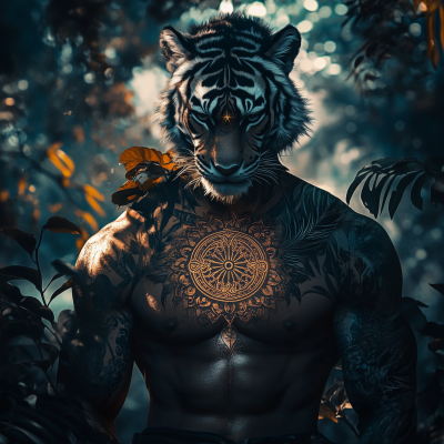 Tiger Man in the Jungle