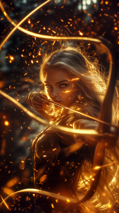 Golden Goddess Warrior