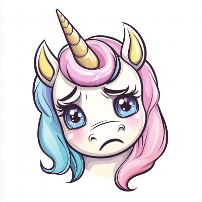 Kawaii Unicorn Clipart