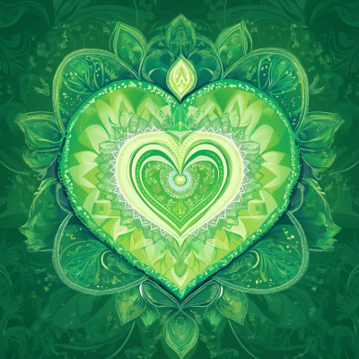 Heart Chakra Illustration