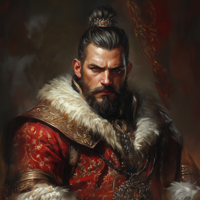 Portrait of Aegon I the Conqueror