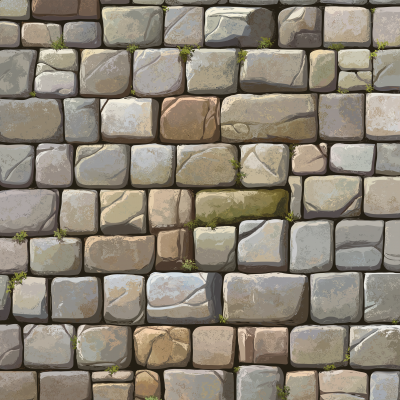 Castle Wall Texture Tile