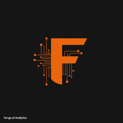 Minimalist Logo Design for Forge of Analytics IT Company