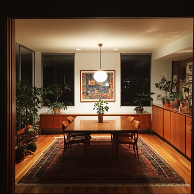 Mid Century Modern Dining Room