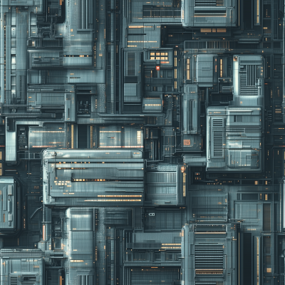 Scifi City Texture