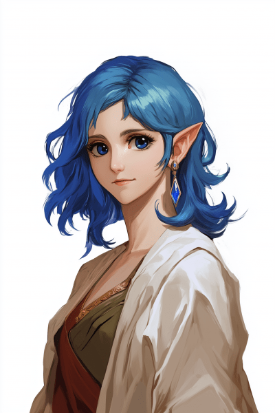 Fantasy Female Elf Portrait