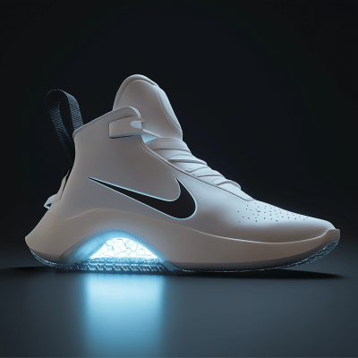 Futuristic Lightning Sneakers