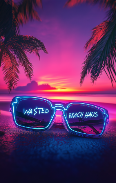 Neon Beach House Logo