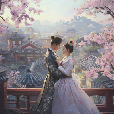 Korean Romantic Scene