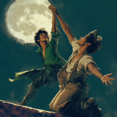 Bruno Mars and Peter Pan