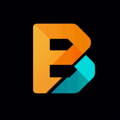 Angular B Letter Logo