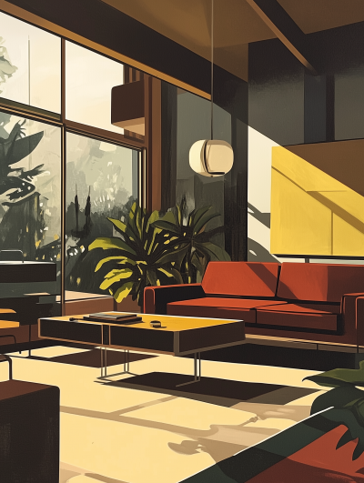 Mid Century Modern Interior