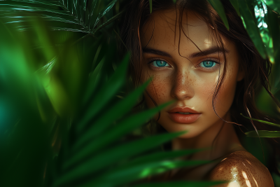 Jungle Girl Portrait