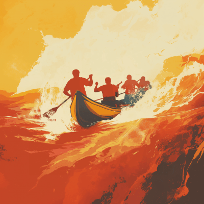 University of Minnesota Canoe Team Poster