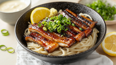 Grilled Eel Noodle Bowl