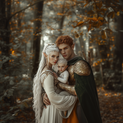 Elven Family Portrait