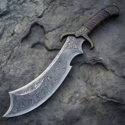 Elven Cleaver Sword