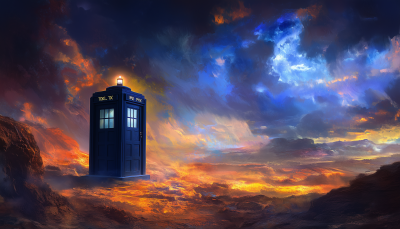 TARDIS in Unbelievable Location