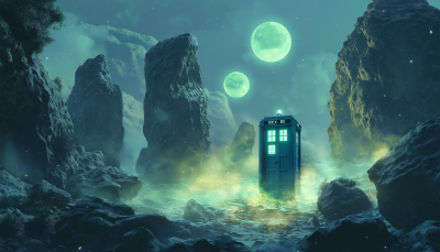 TARDIS on a Fantastic Planet