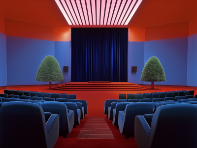 Vintage Theatre Interior