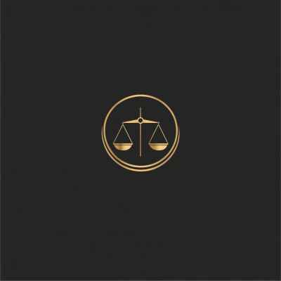 Monochromatic Logo for Law Firm