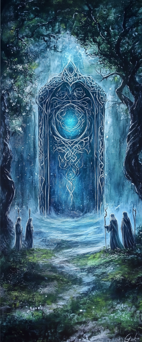 Door of Durin Illustration