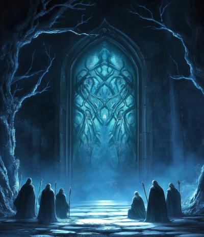 Door of Durin Illustration