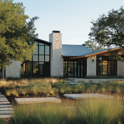 Modern Texas Farm House