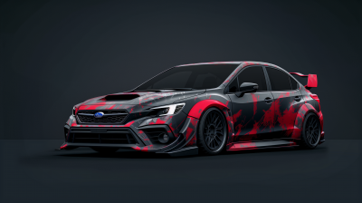 Apocalyptic Widebody WRX Graphic Design