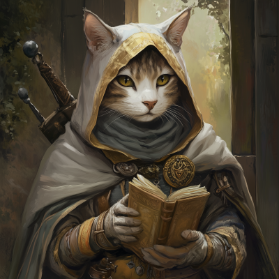 Beautiful Female Tabaxi Cleric