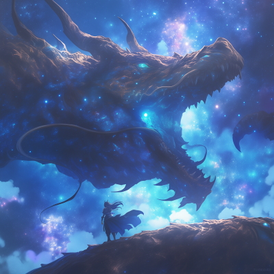 Grimdark Mystic Nebulae with Ryu Dragon