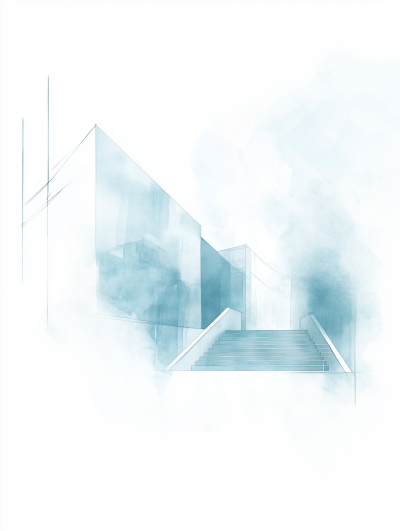 Minimalistic Architectural Drawing