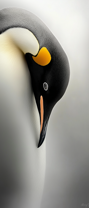 Emperor Penguin Portrait