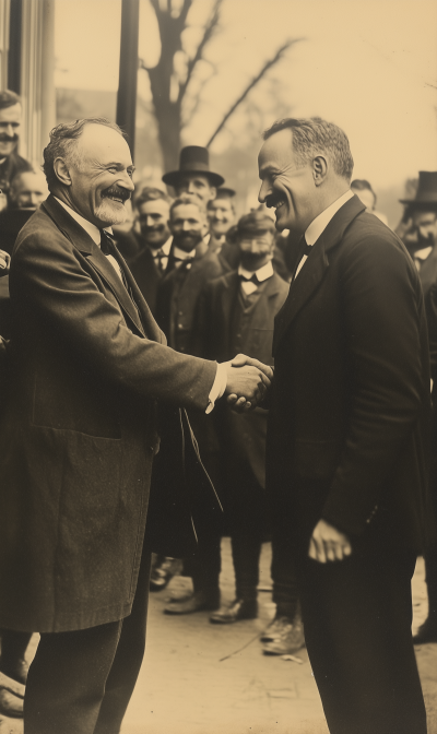 Vintage Handshake