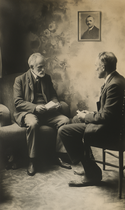 Vintage Psychiatrist Photo