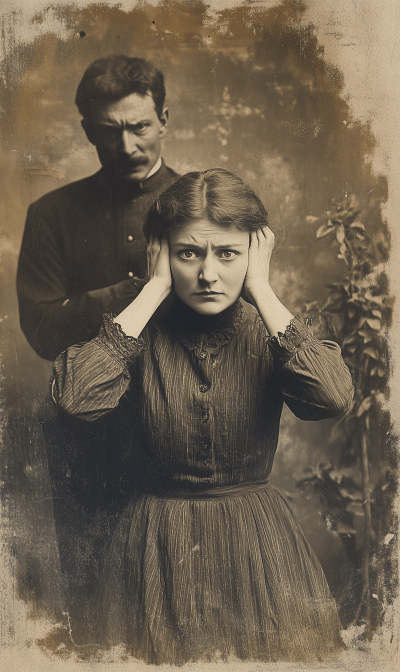 Vintage Photo of a Woman and a Man
