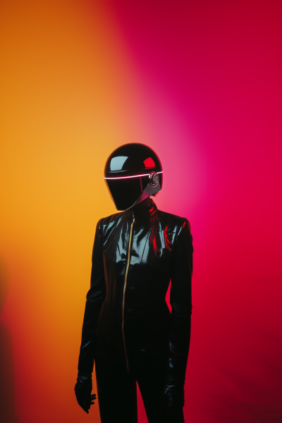 Colorful Studio Ghibli x Daft Punk Fashion Shoot