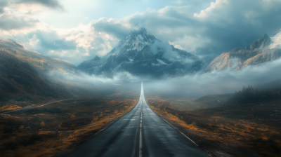 Long Road Through the Landscape