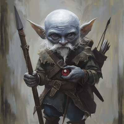 Blue Deep Gnome