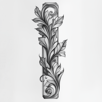 Art Nouveau Bookmark Design