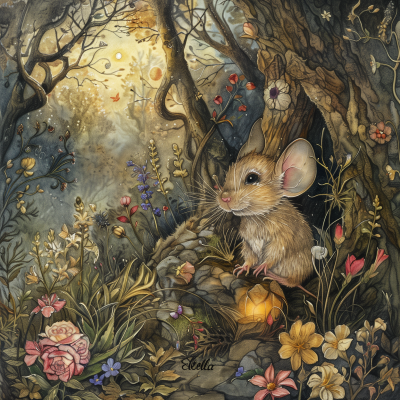 Enchanted Forest with Mouse