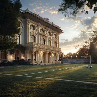 Victorian Luxury Villa with Football Pitch Grove