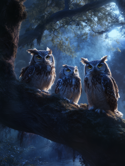 Owls in the Wild