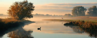 Morning Wildlife at the River