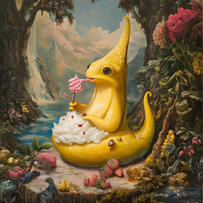 Mystical Banana Slug