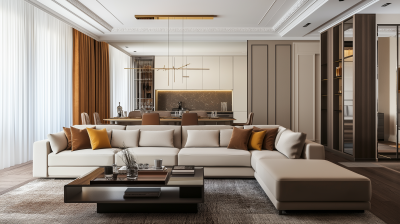 Contemporary Living Room Interior