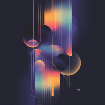 Abstract Digital Artwork for T-shirt Print