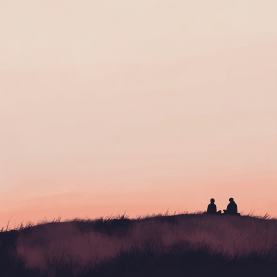 Serene Dusk Landscape